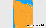 Political Simple Map of Bebieg