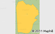 Savanna Style Simple Map of Bebieg, cropped outside