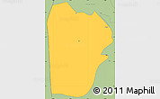 Savanna Style Simple Map of Bebieg