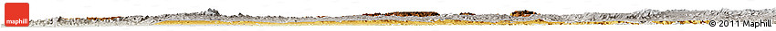 Physical Horizon Map of Benshangul, lighten, semi-desaturated