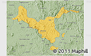 Savanna Style 3D Map of Kemashi