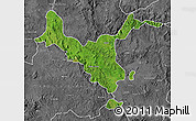 Satellite Map of Kemashi, desaturated