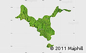 Satellite Map of Kemashi, single color outside