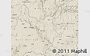 Shaded Relief Map of Kemashi