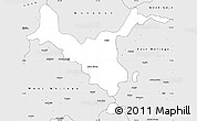 Silver Style Simple Map of Kemashi