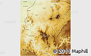 Physical 3D Map of Metekel