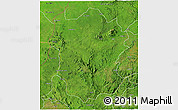 Satellite 3D Map of Metekel