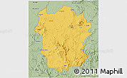 Savanna Style 3D Map of Metekel