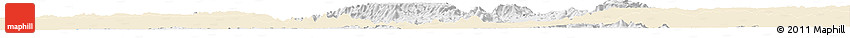Classic Style Horizon Map of Metekel, single color outside