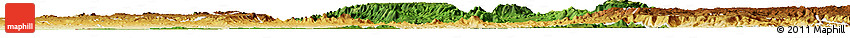 Satellite Horizon Map of Metekel, physical outside