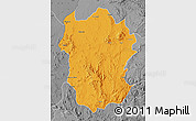 Political Map of Metekel, desaturated