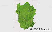 Satellite Map of Metekel, cropped outside