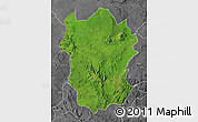 Satellite Map of Metekel, desaturated