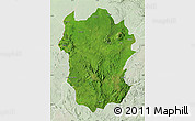 Satellite Map of Metekel, lighten
