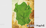 Satellite Map of Metekel, physical outside