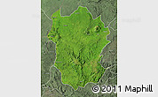Satellite Map of Metekel, semi-desaturated