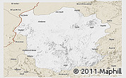 Classic Style Panoramic Map of Metekel