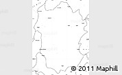 Blank Simple Map of Metekel