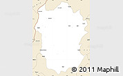 Classic Style Simple Map of Metekel