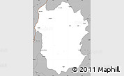 Gray Simple Map of Metekel