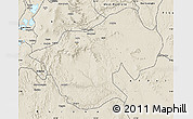 Shaded Relief Map of Bale