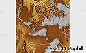 Physical Map of West Shewa