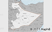 Gray 3D Map of Somali