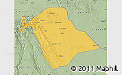 Savanna Style Map of Jijiga