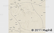 Shaded Relief 3D Map of Kebridehar