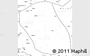 Blank Simple Map of Kebridehar