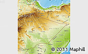 Physical Map of Somali