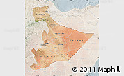 Satellite Map of Somali, lighten