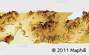 Physical Panoramic Map of Derashi
