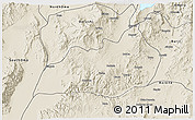 Shaded Relief 3D Map of Konso