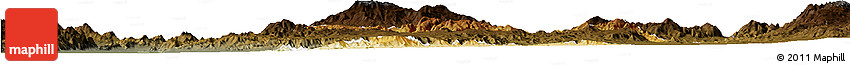 Physical Horizon Map of Konso, darken