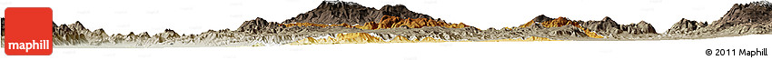 Physical Horizon Map of Konso, semi-desaturated