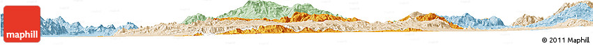 Political Horizon Map of Konso, lighten