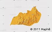 Political Map of Konso, cropped outside