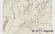 Shaded Relief Map of Konso