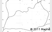 Blank Simple Map of Konso, no labels