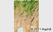 Satellite 3D Map of South Omo