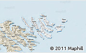 Classic Style 3D Map of Norderøerne