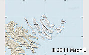 Classic Style Map of Norderøerne