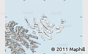 Gray Map of Norderøerne