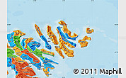 Political Map of Norderøerne