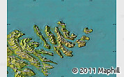 Satellite Map of Norderøerne