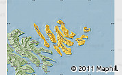 Savanna Style Map of Norderøerne