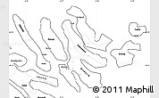 Blank Simple Map of Norderøerne