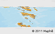 Political Shades Panoramic Map of Sandoyar