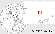 Blank Location Map of Skálavík